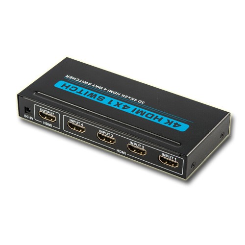 HDMI Switch 4x1,3D Full HD 4Kx2K,HDMI1.4 Version