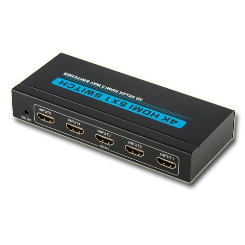 HDMI Switch 5x1,3D Full HD 4Kx2K,HDMI1.4 Version