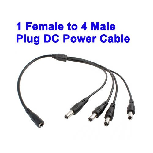 1 to 4 DC power splitter
